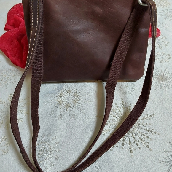 Jack Georges Voyager leather crossbody - Picture 3 of 6